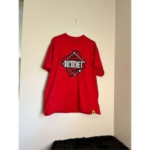 Ricochet NXT T-Shirt Size 2x The One and Only WWE Red King Puma